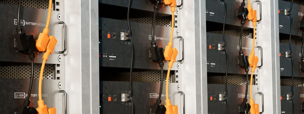 Bild på batterilager